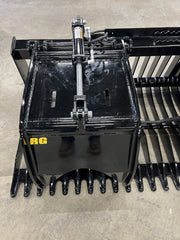 Skid Steer Rock Grapple Bucket (RG) from Stinger Attachments