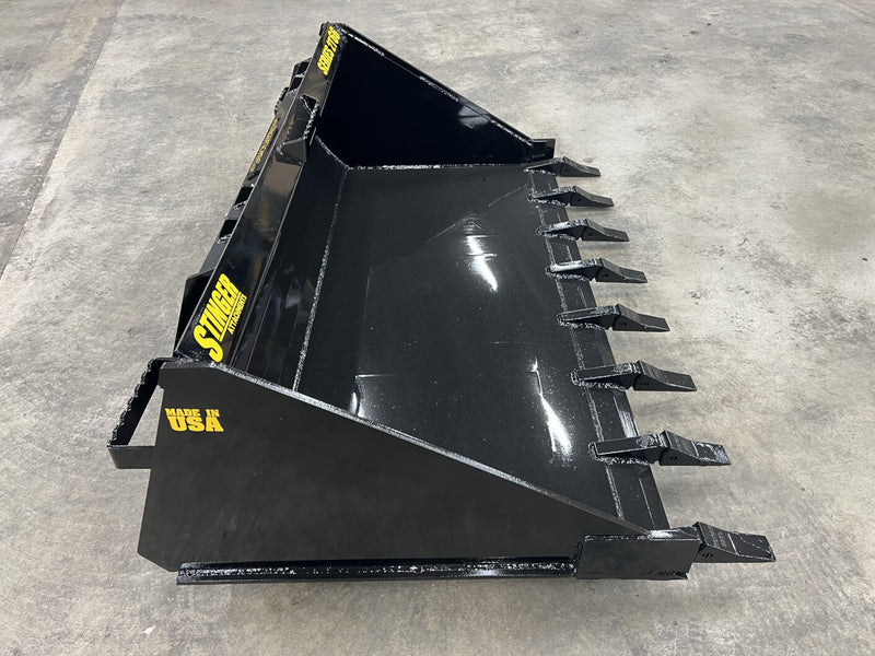 Skidsteer Tooth Bucket (TB) from Stinger Attachments