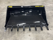 Skidsteer Tooth Bucket (TB) from Stinger Attachments