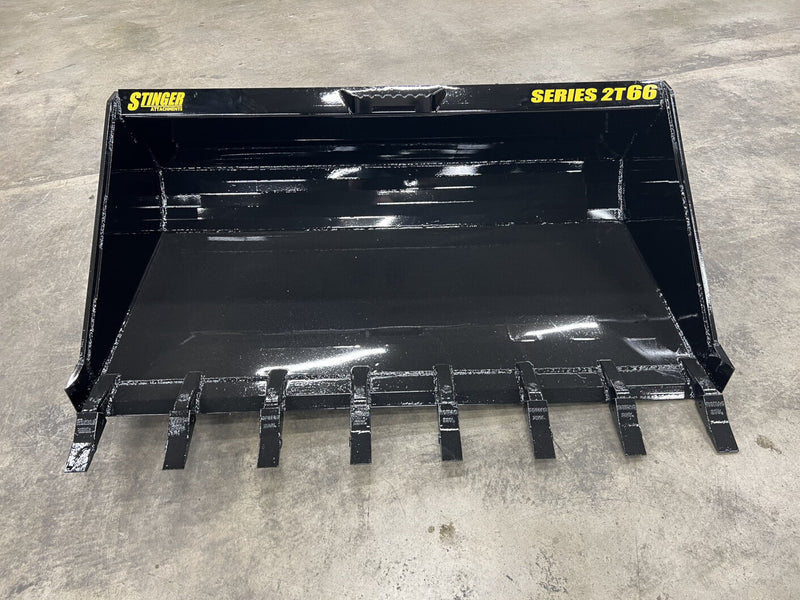 Skidsteer Tooth Bucket (TB) from Stinger Attachments