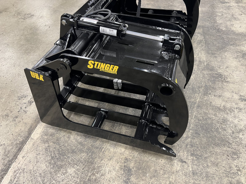 Skid Steer Root Grapple (RTG) from Stinger Attachments