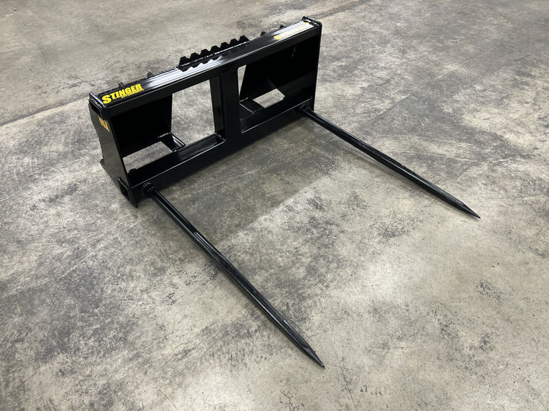 Wheel Loader Two Spear Attachment – Heavy-Duty Hay and Bale Handling