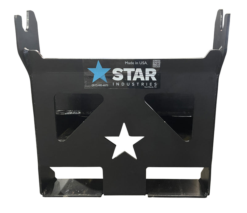 Fork Mover for Forklift | Universal 2" Receiver | ITA & Shaft Compatible | Star Industries