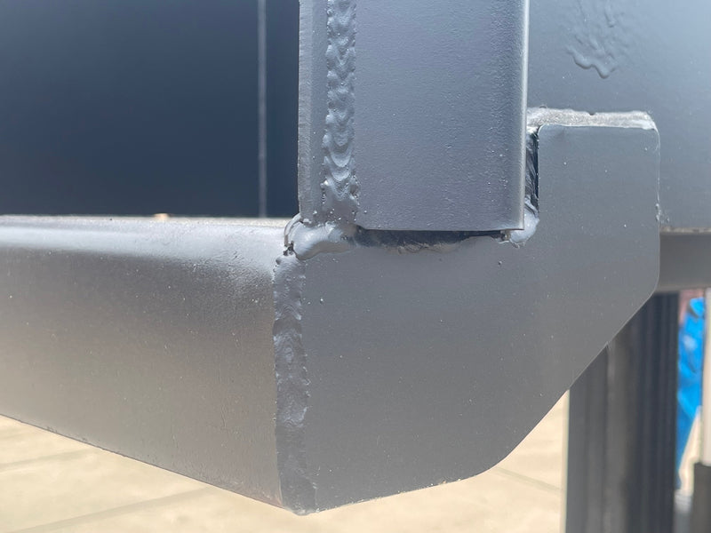 Trash Hopper for Forklift | 5′-7′ | 3/16" Steel | Universal Fork Pocket | Star Industries