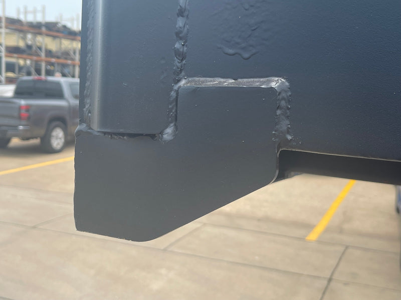 Trash Hopper for Forklift | 5′-7′ | 3/16" Steel | Universal Fork Pocket | Star Industries