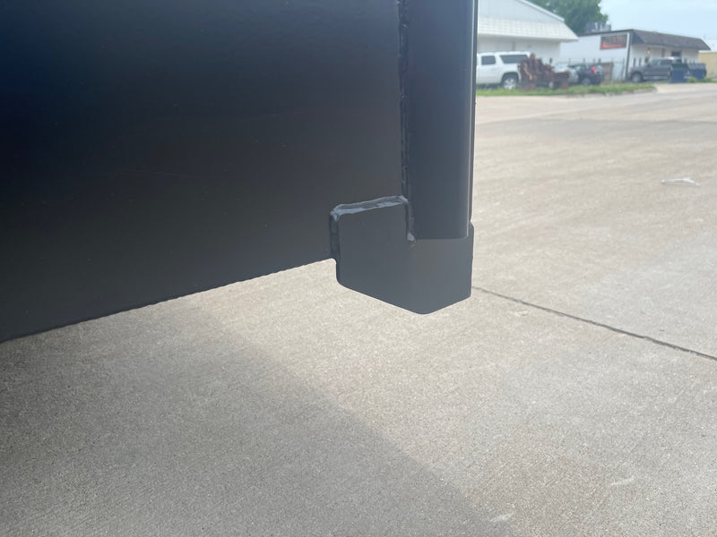 Trash Hopper for Forklift | 5′-7′ | 3/16" Steel | Universal Fork Pocket | Star Industries