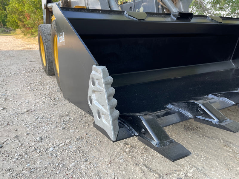 Cotton Seed & Ultra-Lite Skid Steer Bucket | 72"-84" | 40-47 Cu Ft | Star Industries