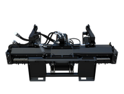 Rear view of Stinger Attachments Soil Conditioner showcasing the direct drive system and sealed bearings.