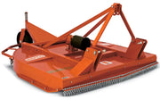 BEFCO TORNADO RHD rotary cutter from rear angle, showcasing durable design and chain shielding.