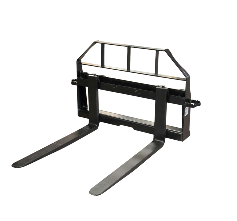 Pallet Forks for Skid Steer | 42"-48" | Class 2 Compatible | Heavy-Duty Steel | Star Industries