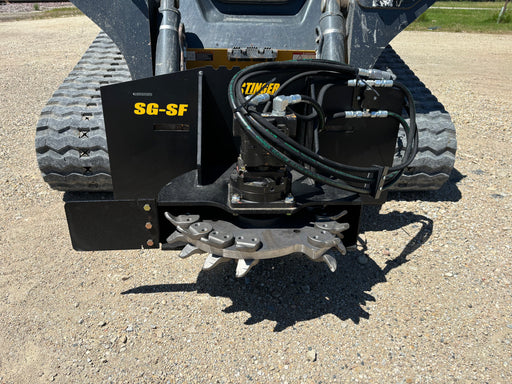 Skid Steer Stump Grinder from Stinger Attachments