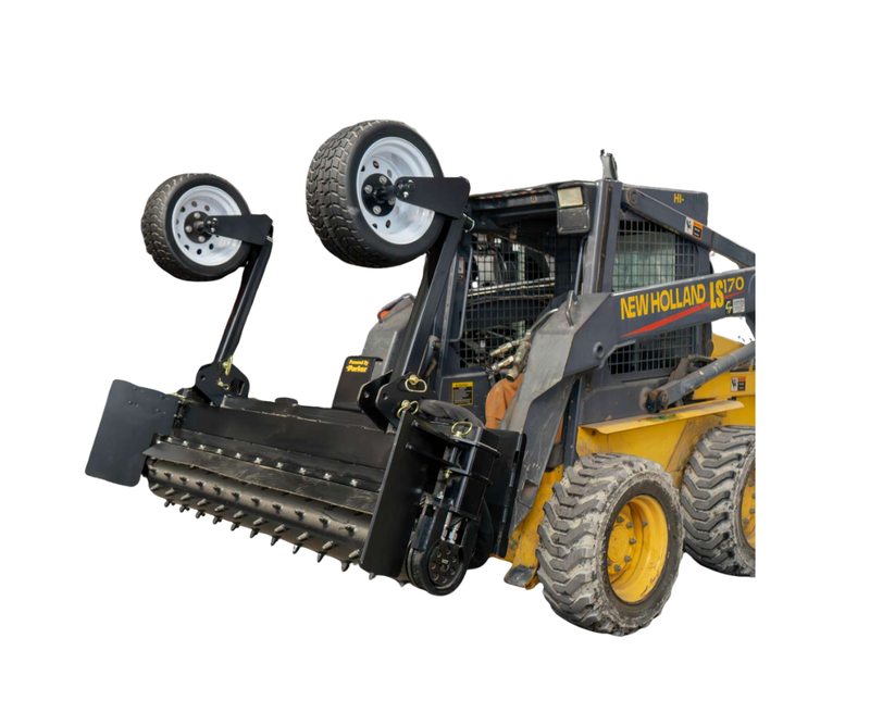 72" Power Rake for Skid Steer | Bi-Directional Drum | Carbide Teeth | Star Industries