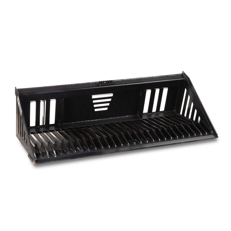 Skeleton Bucket for Skid Steer | 66"-84" | Universal Quick-Attach | Reinforced Steel | Star Industries