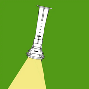 Diagram illustrating full-width spread pattern of BEFCO TURBO-HOP 301 spreader on green background.