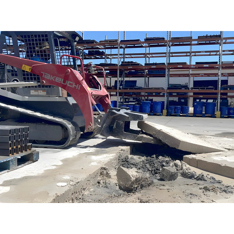 Concrete Slab Bucket for Skid Steer | Reinforced Steel | Open-Rib Design | Star Industries