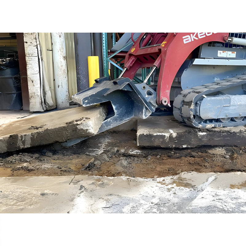 Concrete Slab Bucket for Skid Steer | Reinforced Steel | Open-Rib Design | Star Industries