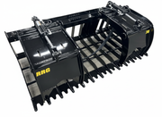 Black RRG 78 Stinger Attachment detached from tractor