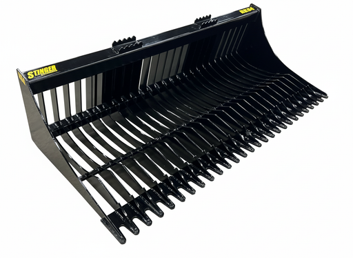Tractor Rock Bucket from Stinger Attachments