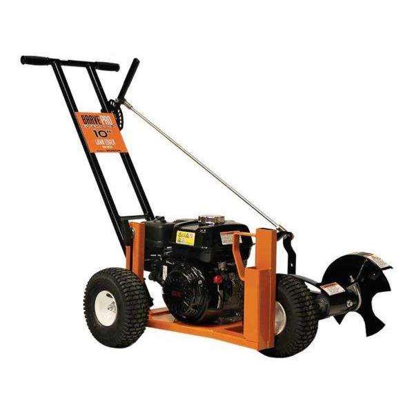 Brave Pro Edge Scaper for Walk-Behind Edging | 10" Blade | Honda GX-160 Engine | Brave
