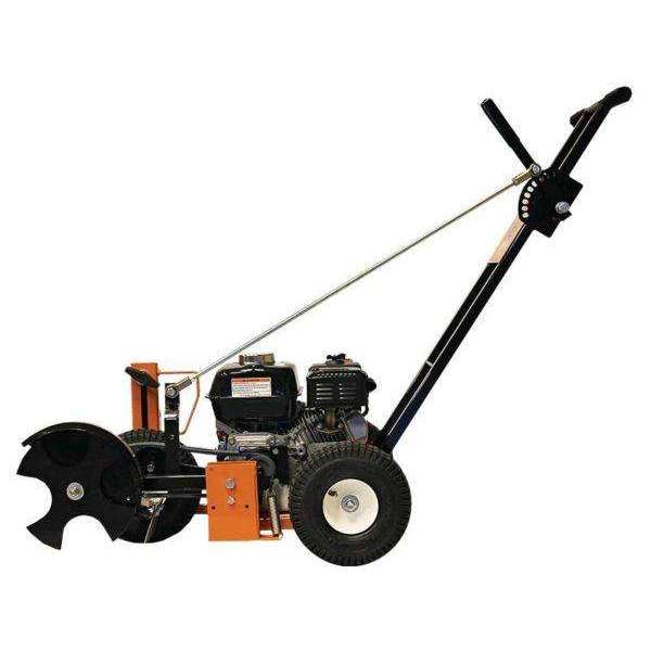 Brave Pro Edge Scaper for Walk-Behind Edging | 10" Blade | Honda GX-160 Engine | Brave