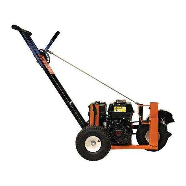 Brave Pro Edge Scaper for Walk-Behind Edging | 10" Blade | Honda GX-160 Engine | Brave
