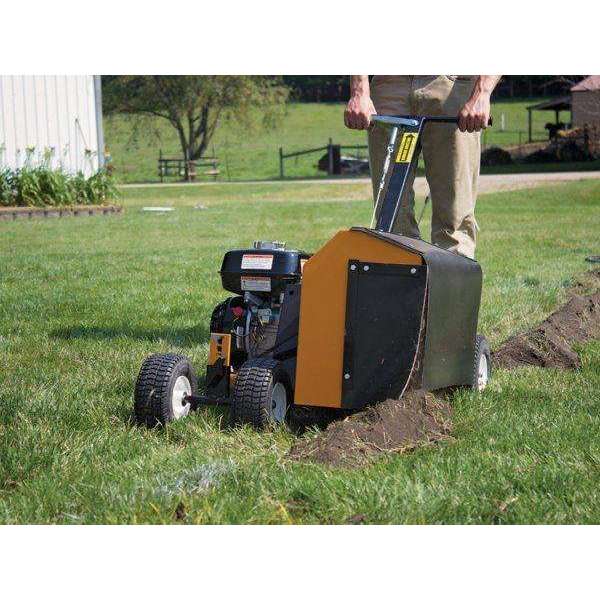 Trencher Edger for Landscaping | 7" Depth | Honda GX-196cc | Brave
