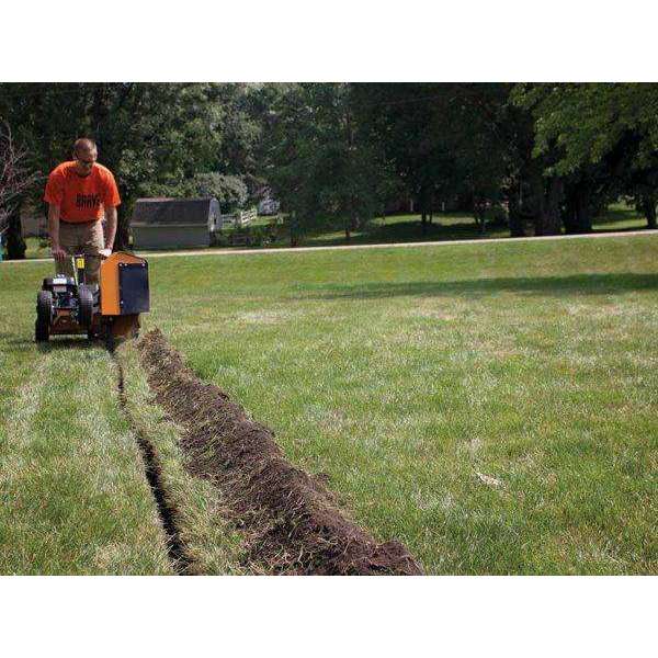 Trencher Edger for Landscaping | 7" Depth | Honda GX-196cc | Brave