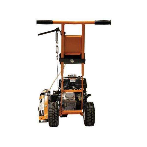 Wire Pow'r Installer for Turf | 2-4 Inch Depth | Honda GX-160 Engine | Tungsten Carbide Points | Brave
