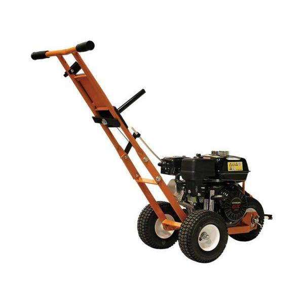 Wire Pow'r Installer for Turf | 2-4 Inch Depth | Honda GX-160 Engine | Tungsten Carbide Points | Brave