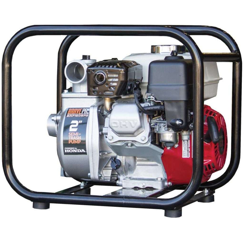 3 Inch Semi-Trash Water Pump for Dewatering | 147 GPM | 5.5 HP Honda | Brave