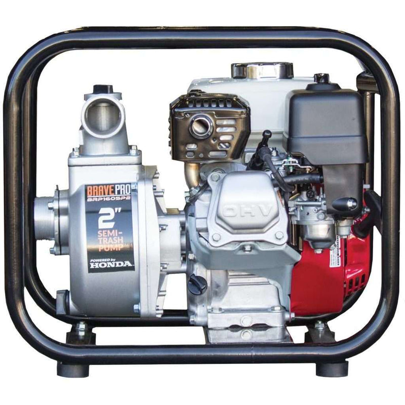3 Inch Semi-Trash Water Pump for Dewatering | 147 GPM | 5.5 HP Honda | Brave