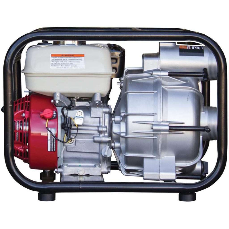 3 Inch Trash Water Pump for Dewatering | 180 GPM | Honda GX200 Engine | Brave