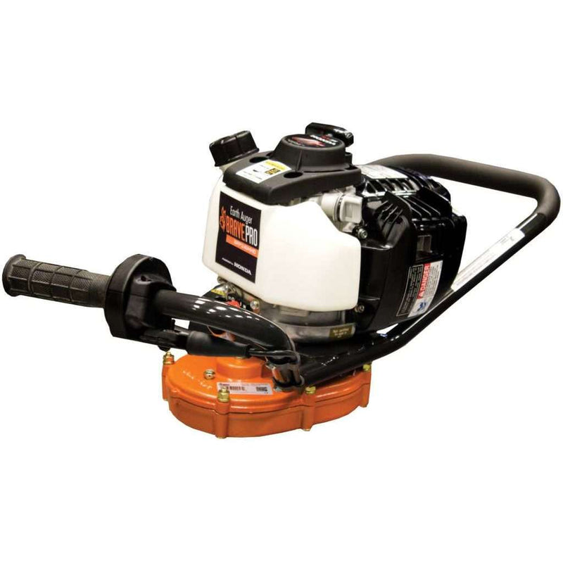 BravePro One Man Earth Auger for Ground Drilling | 2-8 Inch Capacity | 51 ft-lbs Torque | Honda GX35 Engine | Brave