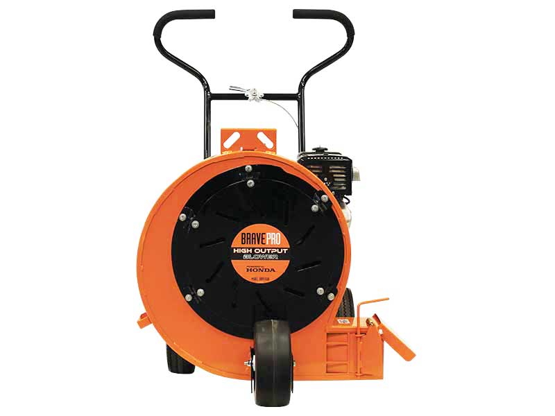 Brave Pro Walk Behind Leaf Blower for Commercial Landscaping | 2500 CFM | Honda GX270 | Brave