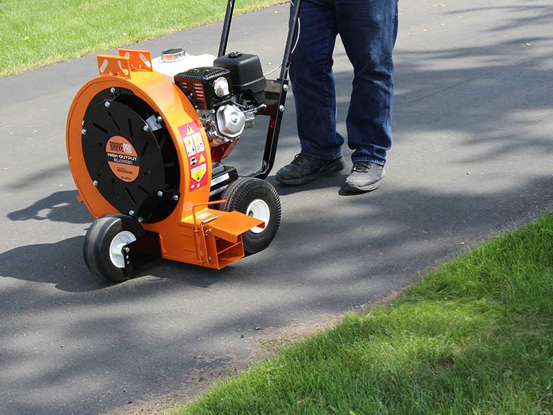 Brave Pro Walk Behind Leaf Blower for Commercial Landscaping | 2500 CFM | Honda GX270 | Brave