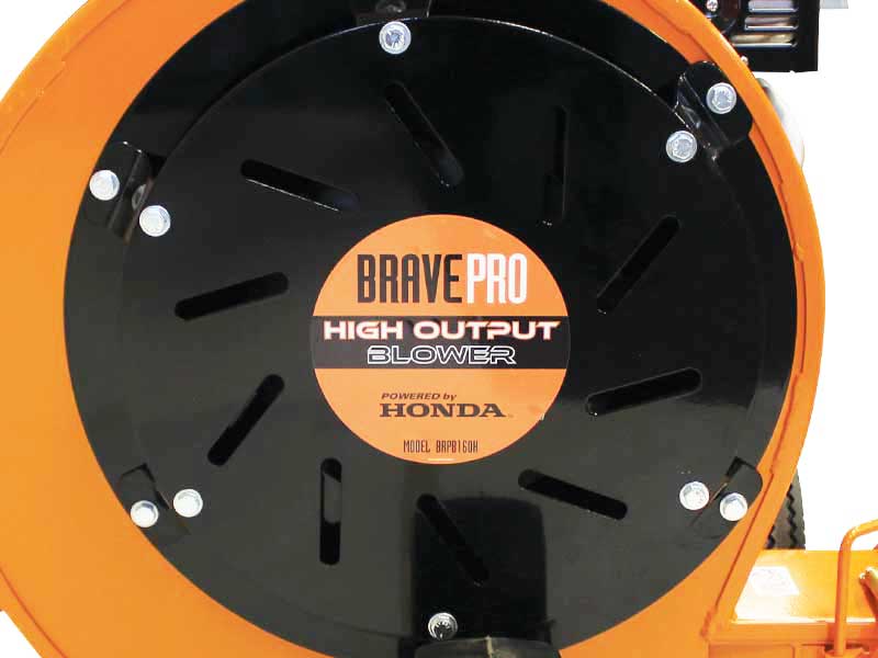Brave Pro Walk Behind Leaf Blower for Commercial Landscaping | 2500 CFM | Honda GX270 | Brave