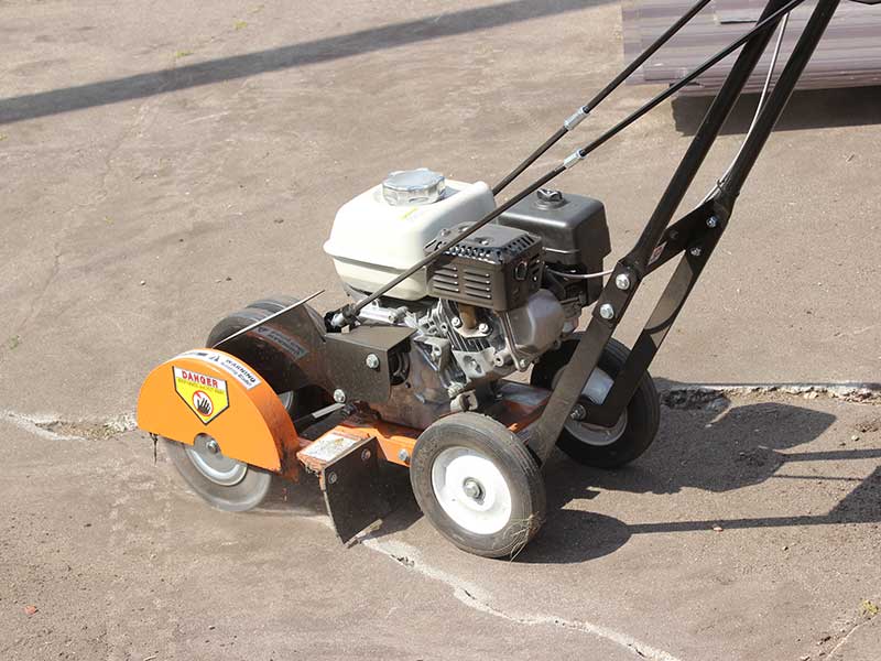 Crack Cleaner for Pavement | Honda GX120 Engine | 85 lbs | Brave