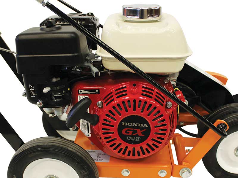 BravePro 10" Lawn Edger for Commercial Landscaping | Honda GX120 | Double-Sided Blade | Brave