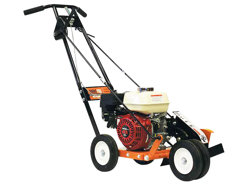 BravePro 10" Lawn Edger for Commercial Landscaping | Honda GX120 | Double-Sided Blade | Brave
