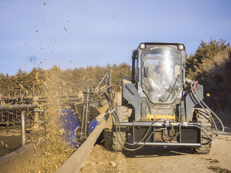 Maxx Feed Bunk Sweeper for skid steers