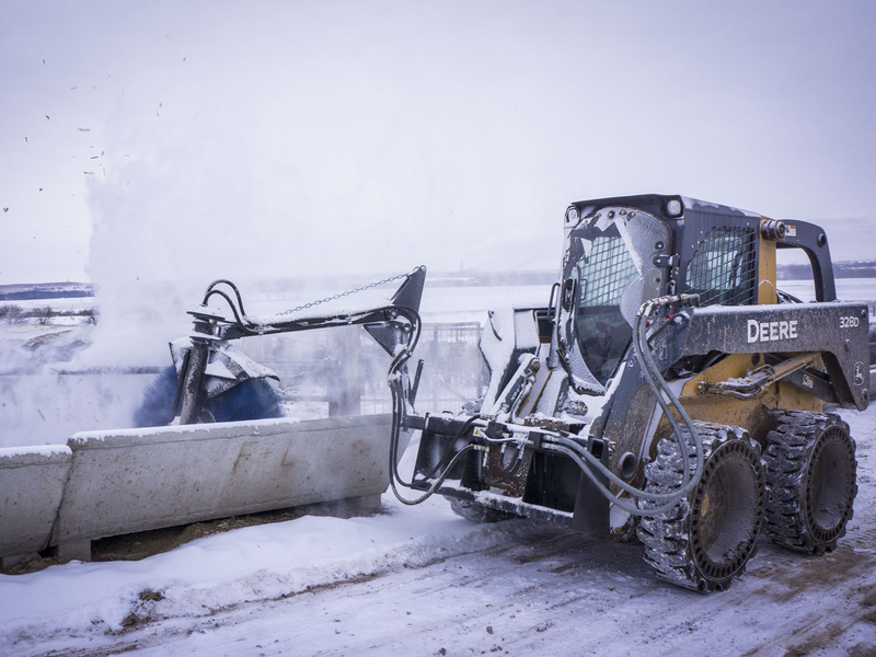 Maxx Feed Bunk Sweeper for skid steers