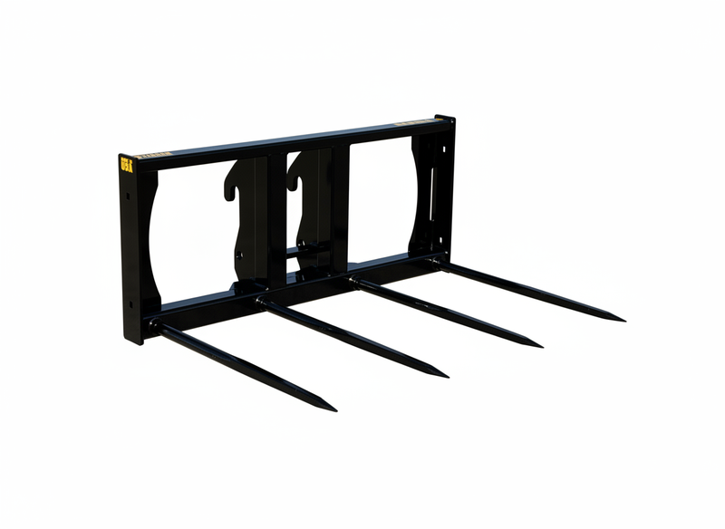 Wheel Loader Bale Spear – Series 4 XD (BS4-61-XD) Large Square Bale Mover