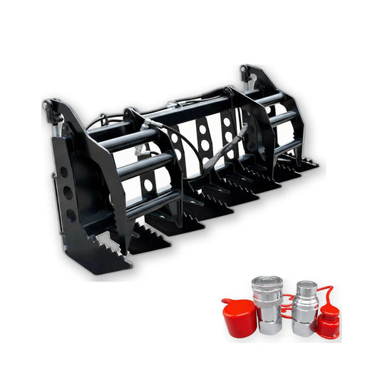 Includes quick-connect hydraulic couplers