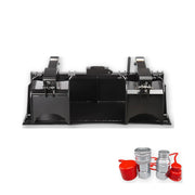 Includes quick-connect hydraulic couplers