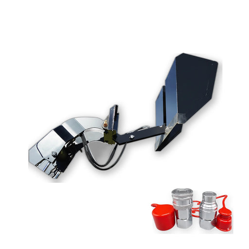 Includes quick-connect hydraulic couplers