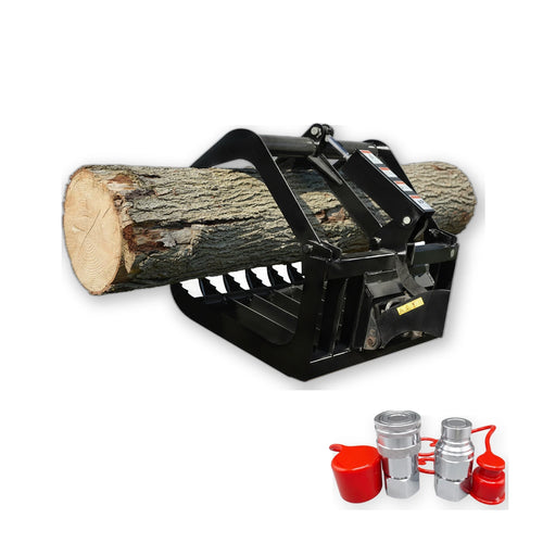 Includes quick-connect hydraulic couplers