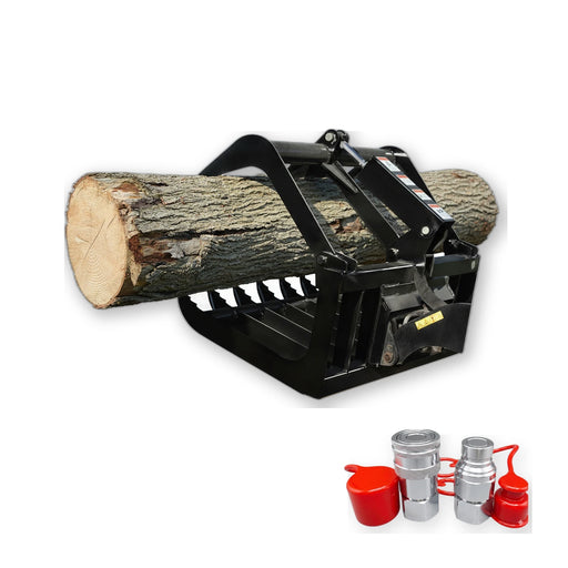 Includes quick-connect hydraulic couplers