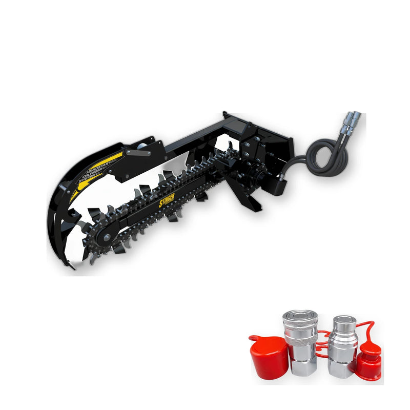 Includes quick-connect couplers