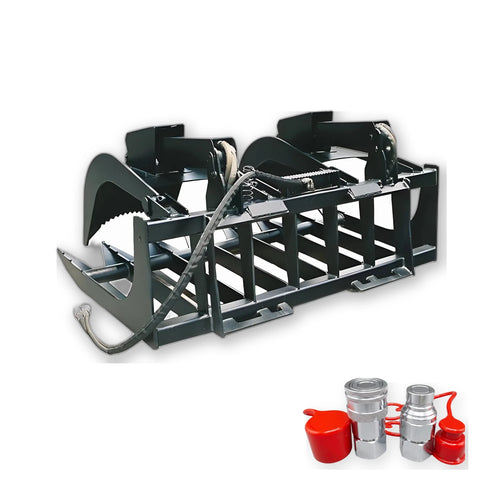 Includes quick-connect hydraulic couplers