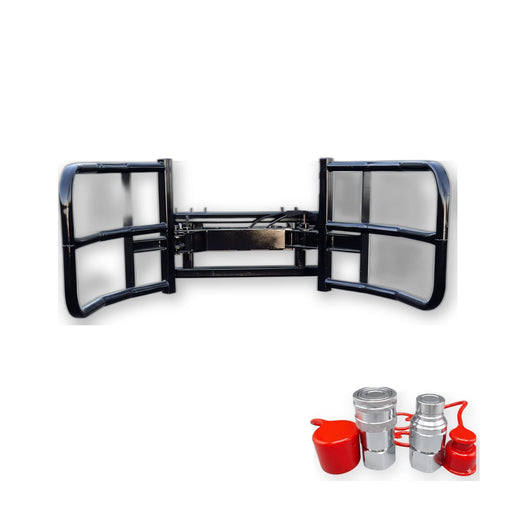Includes quick-connect hydraulic couplers